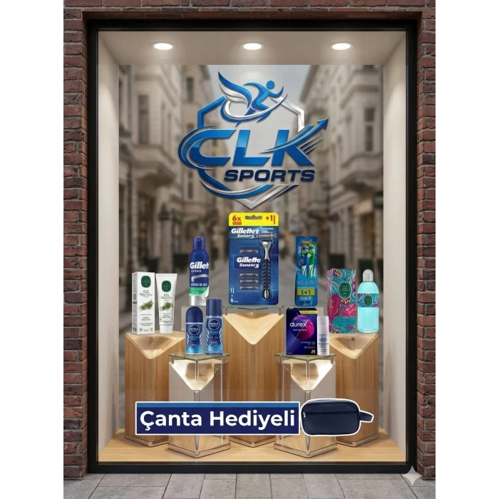 Gillette Sensor 3 Düğün-Nişan Bohçası + Seyahat El Çantalı