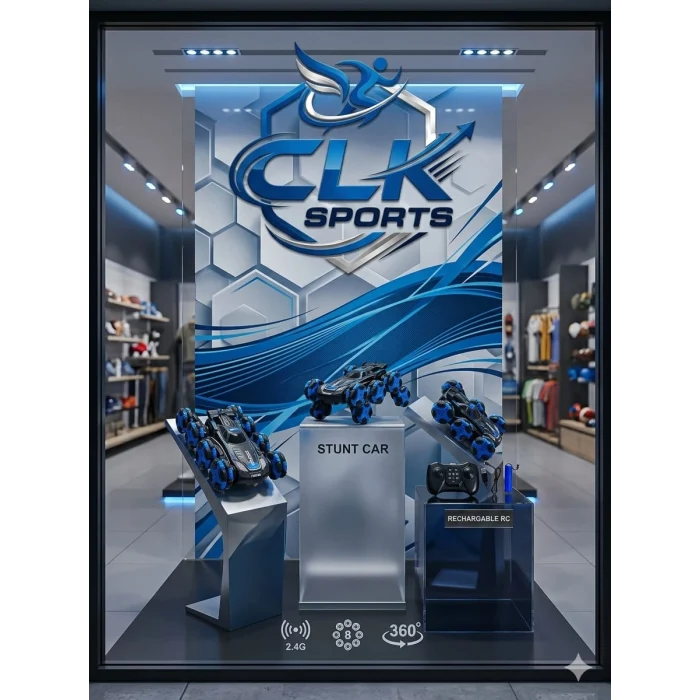 Vardem Uzaktan Kumandalı Full Fonksiyon 2.4Ghz 8 Teker Drift Atan Akrobat Araba