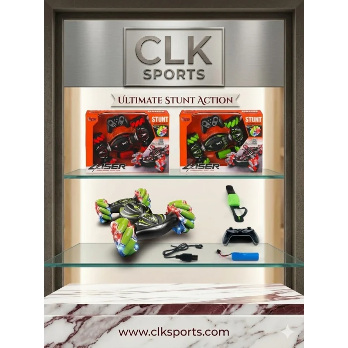 Vardem Uzaktan Kumanda ve Bilekten Kontrollü 2.4G Işıklı ve Müzikli Araba