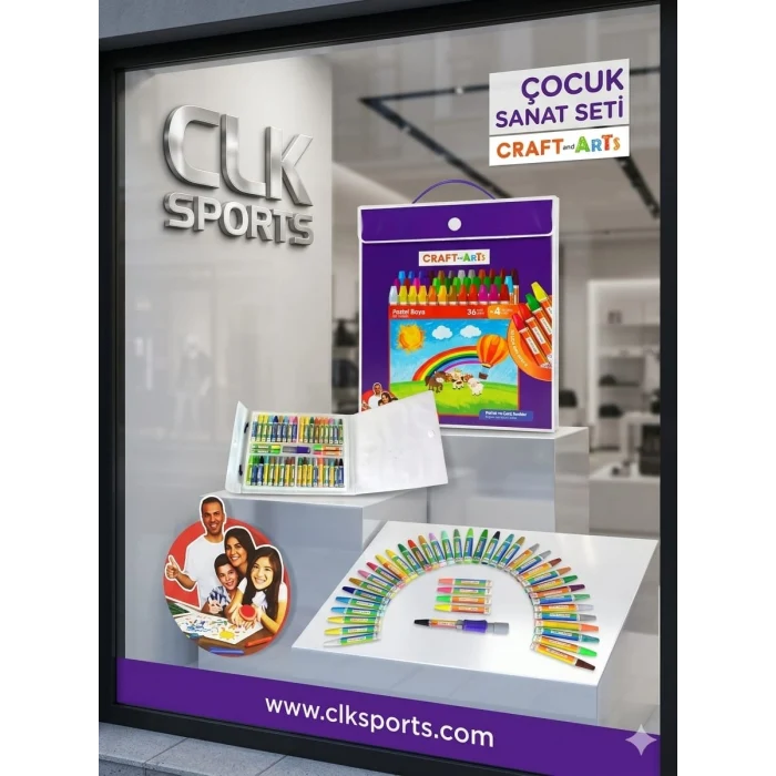 Craft and Arts Pastel Boya 36+4lü Çanta