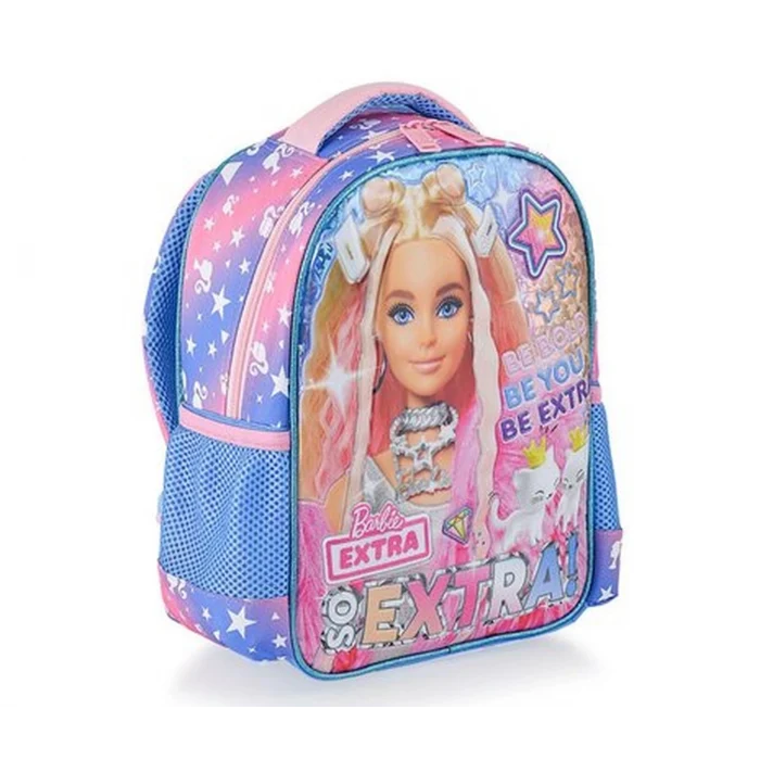 Barbie Lisanslı Okul Çantası - Beslenme Çantası - Kalem Kutusu Set - Suluk&Matara Hediye