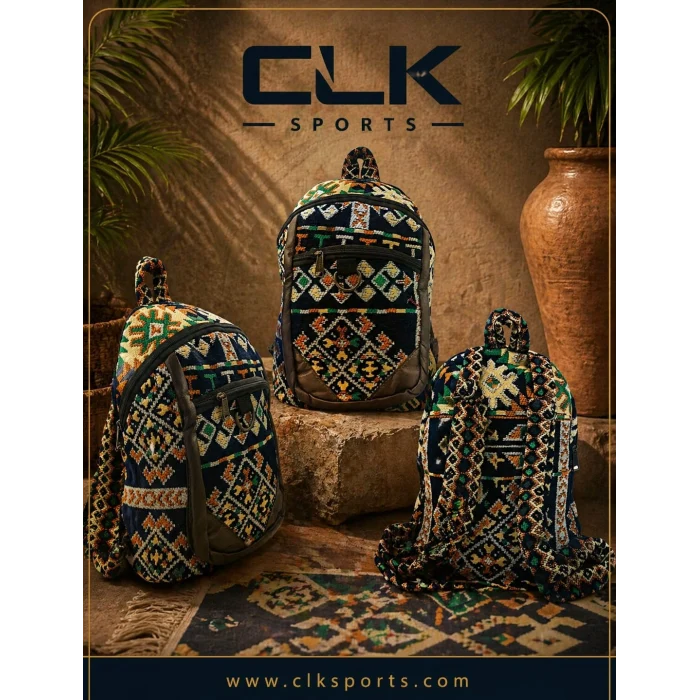 Anatolian Carpet Hand Made Design Sırt Çantası - Heybe Çanta