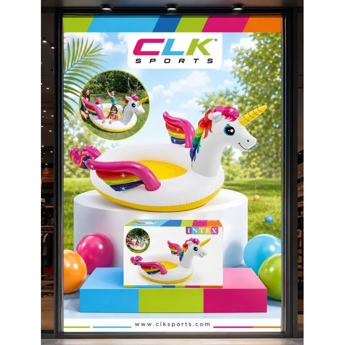 Intex Tek Boynozlu At Çocuk Havuzu 272x193x104cm