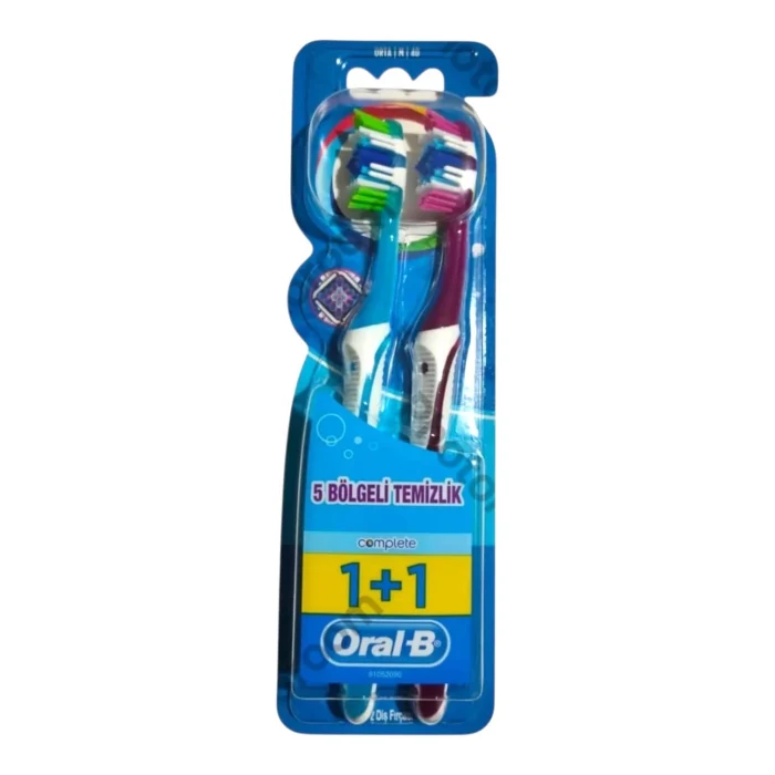 Oral-B Complete Diş Fırçası 5 Bölgeli Temizlik 1+1 Orta