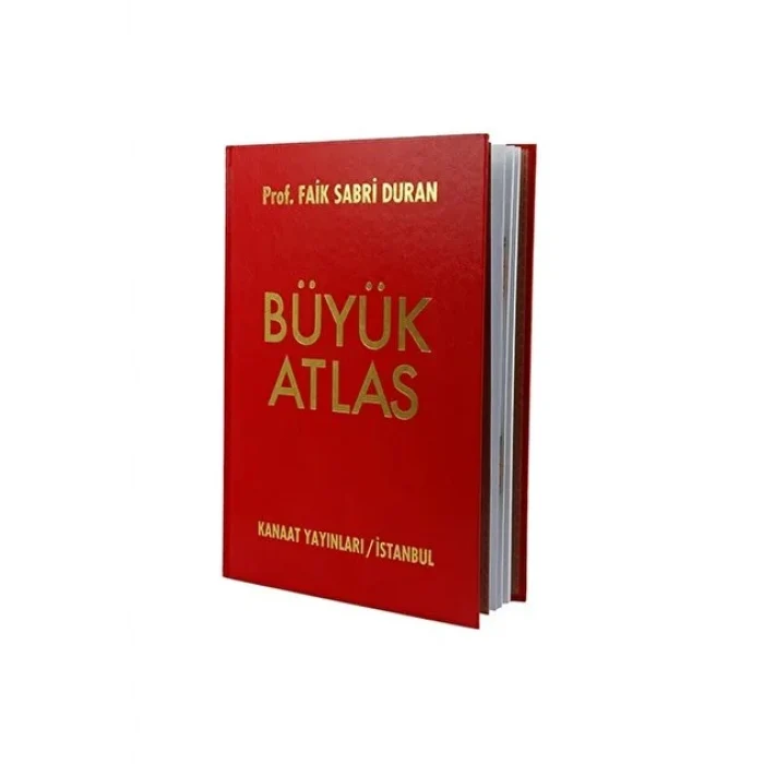 Kanaat Yayınları Büyük Atlas