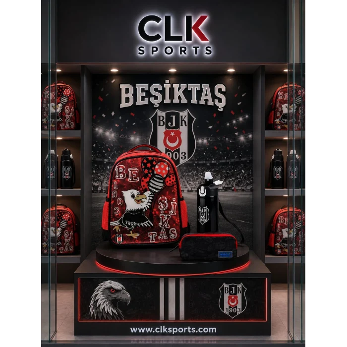 Beşiktaş Anaokulu Sırt Çantası , Kalemlik , Suluk &Matara Hediye