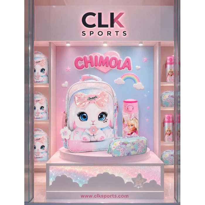 Chimola Kolej Anaokulu Sırt Çantası , Kalem Kutusu , Suluk & Matara