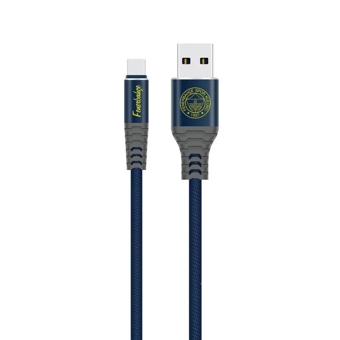 Fenerbahçe 3A  Usb Şarj Kablosu - Type-C