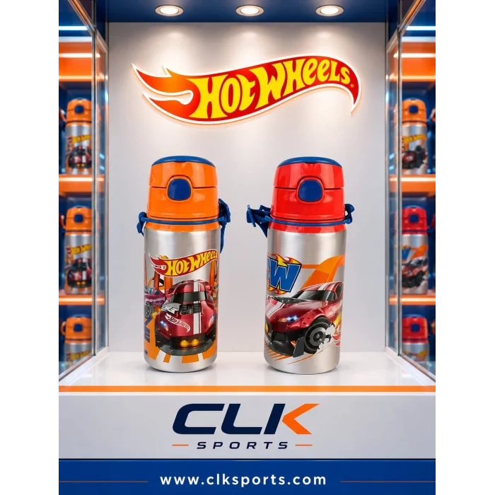 Hot Wheels Alumınyum Matara 500 Ml