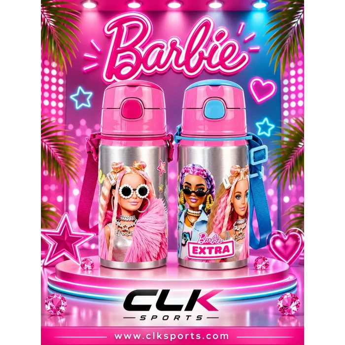 Barbie Alumınyum Matara 500 Ml