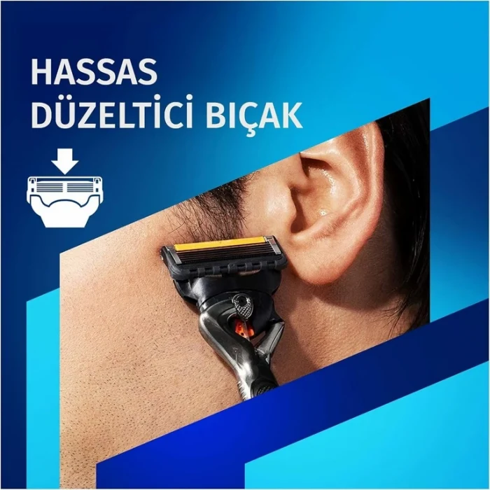 Gillette Proglide Tıraş Makinesi ve Yedek Bıçağı 4lü + Tıraş Bıçağı Standı