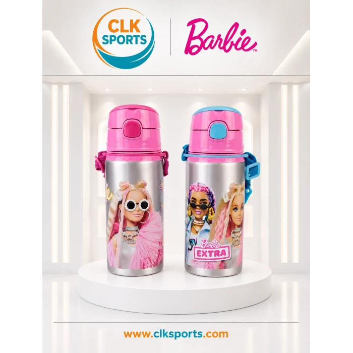 Barbie Okul Çantası , Kalem Kutusu , Lisanslı Çelik Matara
