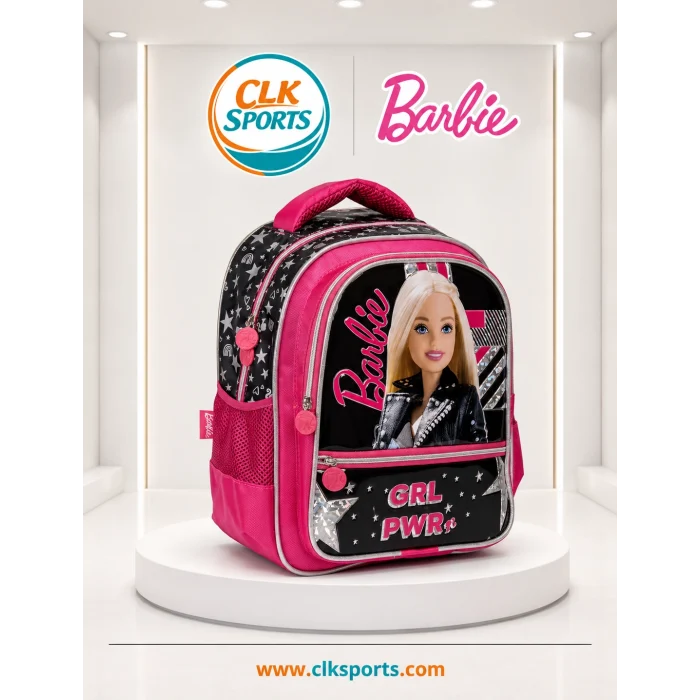 Barbie Okul Çantası , Kalem Kutusu , Lisanslı Çelik Matara