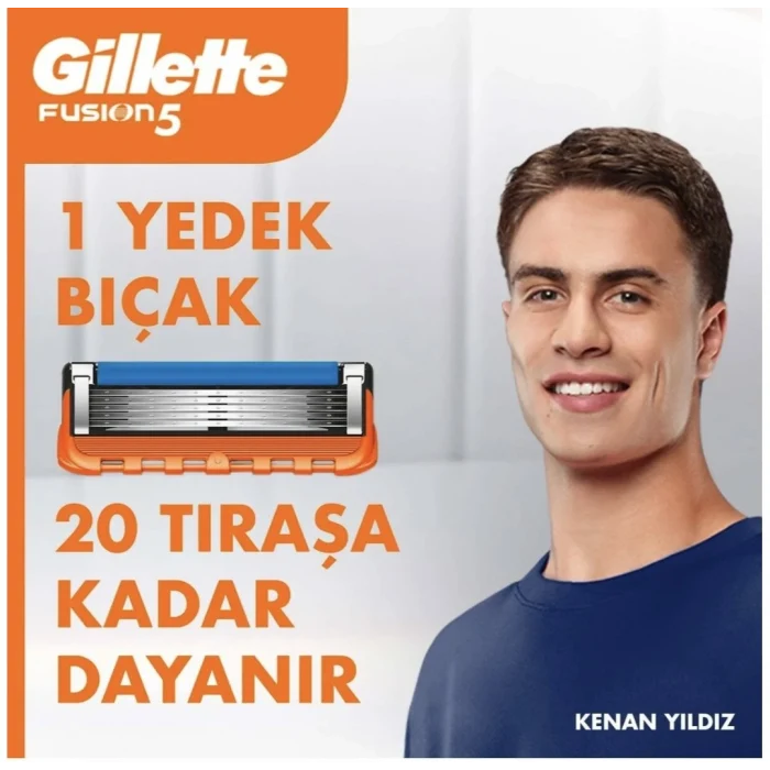 Gillette UEFA Champions League Special Edition Fusion5 Erkek Tıraş Makinesi+ 4 Yedek Bıçak+ Nivea Deodorant +Tıraş Jeli 200ml