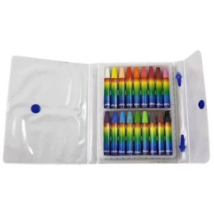 Adel 18 Renk Pastel Boya, Çantalı