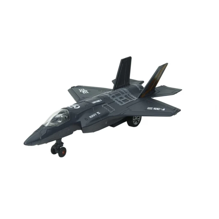 Askeri Siyah Savaş Uçağı