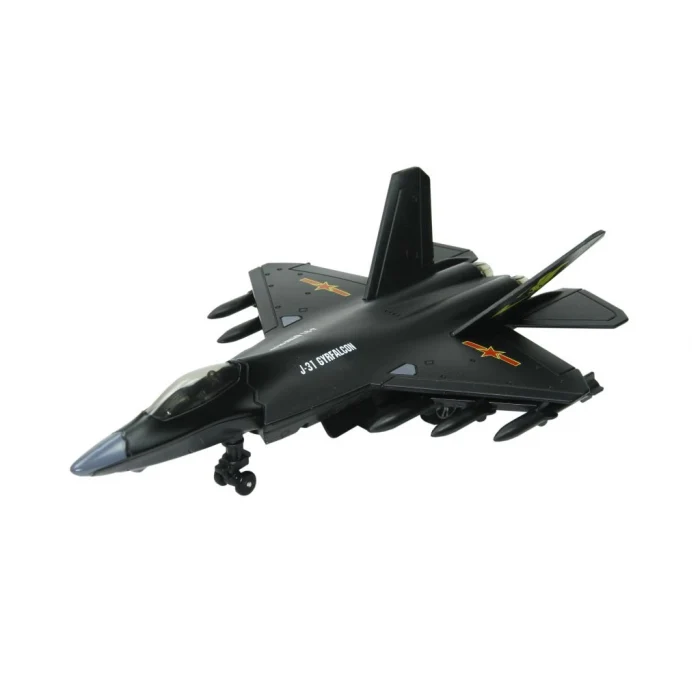 Askeri Siyah Savaş Uçağı