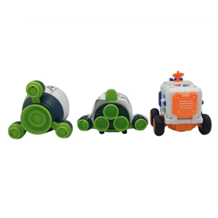 Astronot Figürlü 3lü Uzay Aracı Set