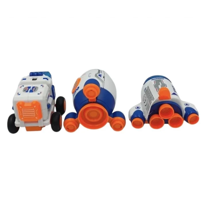 Astronot Figürlü 3lü Uzay Aracı Set