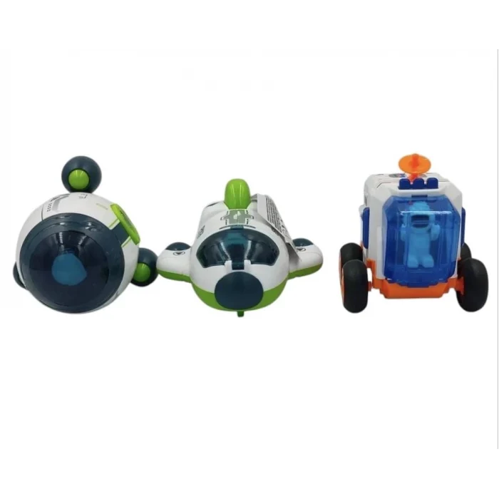 Astronot Figürlü 3lü Uzay Aracı Set