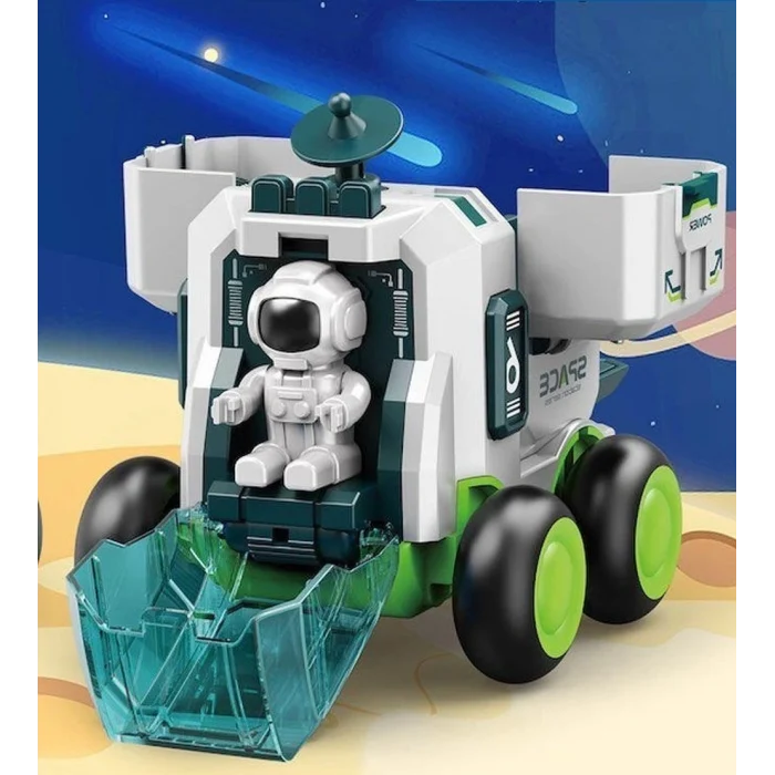 Astronot Figürlü 3lü Uzay Aracı Set