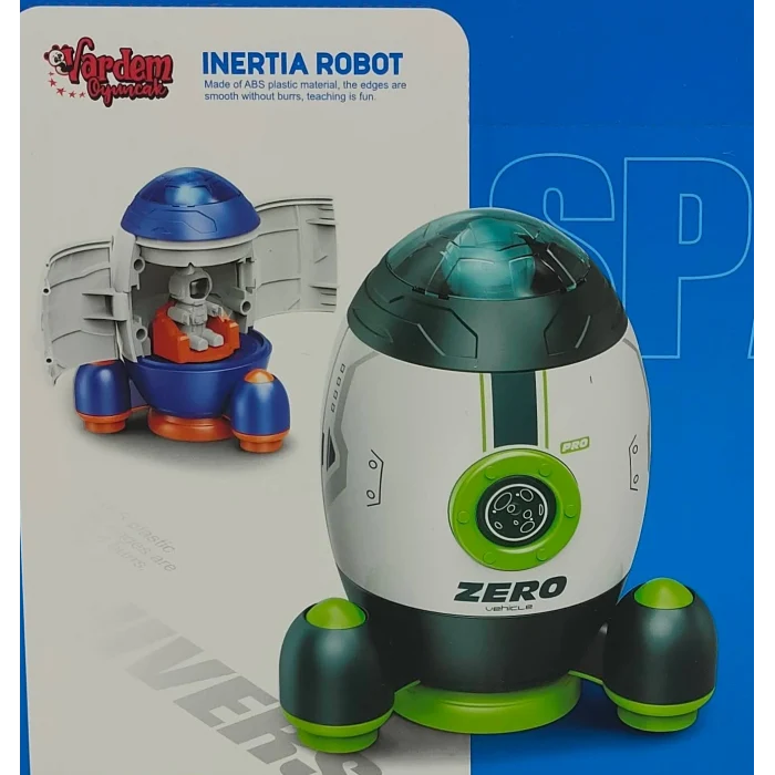 Astronot Figürlü 3lü Uzay Aracı Set