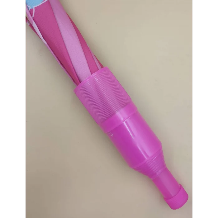 Barbie Lisanslı Çocuk Şemsiyesi + Lisanslı Gözlük - Barbie Lisanslı Toka Hediye