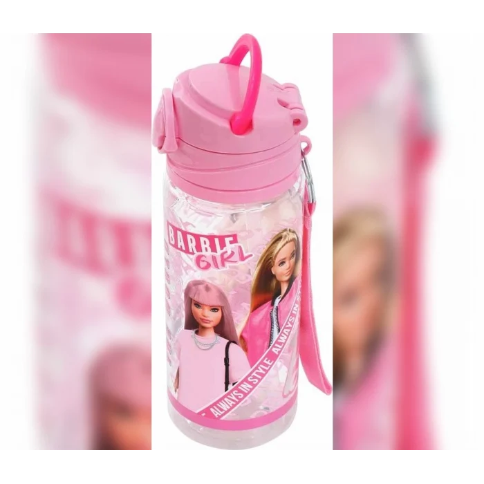 Barbie Lisanslı Okul Çantası - Beslenme Çantası - Kalem Kutusu Set - Suluk&Matara Hediye