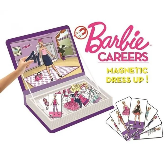 DıyToy Barbie Magnet Kariyer Kıyafetleri Giydirme