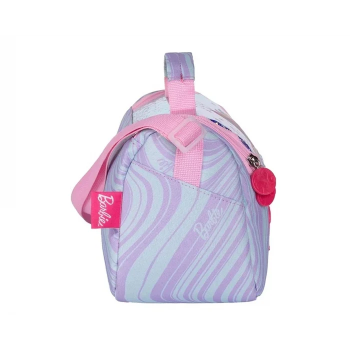 Barbie Okul Çantası - Barbie Beslenme Çantası - Çift Gözlü Kalemlik - Barbie Suluk Matara Hediye