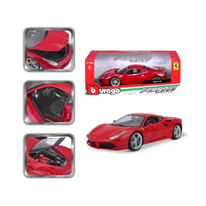 Ferrari 488 GTB 1:18 - Hediyelik