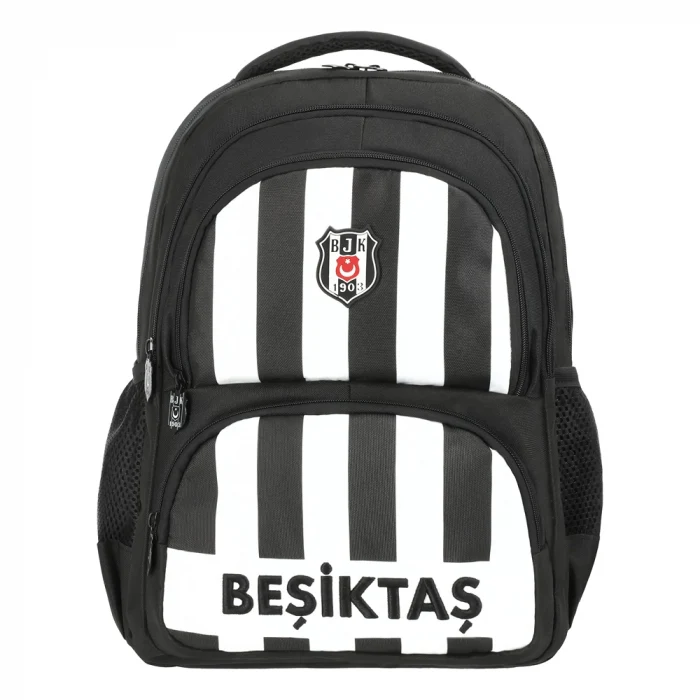 Beşiktaş Lisanslı Okul Çantası , Kalem Çantası - Özel Kutusunda Termos Matara Hediyeli Premium Set
