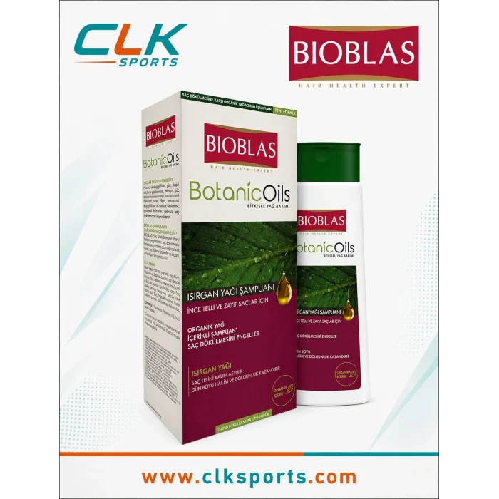Bioblas Botanic Oils Isırgan Yağlı Şampuan 360 ml