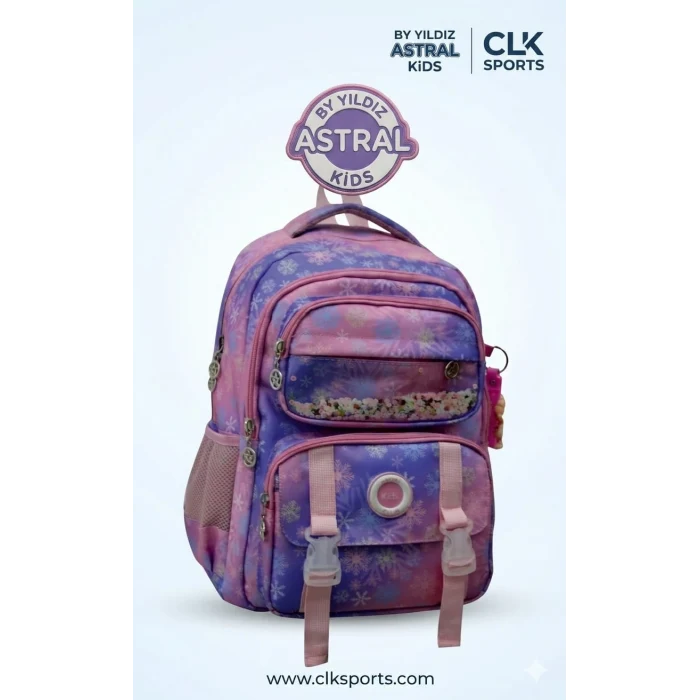 By Yıldız Astral Kids Gökkuşağı Okul Çantası , Beslenme Çantası , Kalemlik , Suluk&Matara Seti