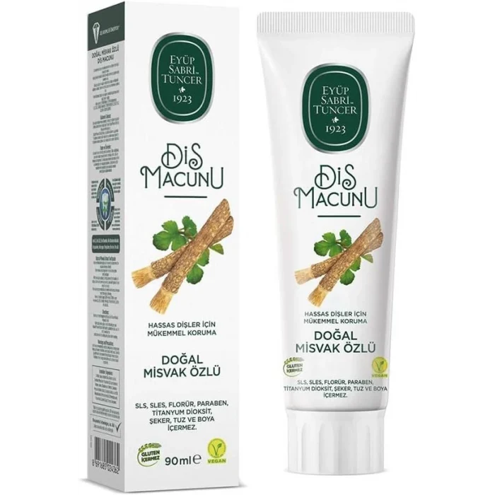 EYÜP SABRİ TUNCER Doğal Misvak Özlü Diş Macunu, 90ml