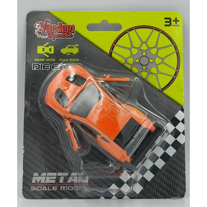 Çek Bırak Metal Mini Die Cast Araba Metal Scale Model