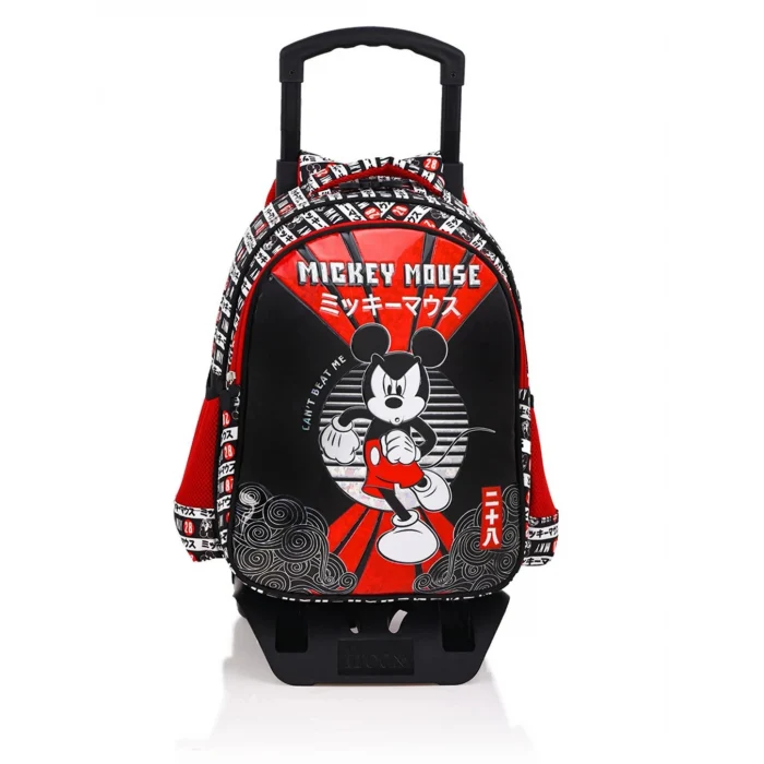 Frocx Mickey Mouse Çekçekli İlkokul Çantası