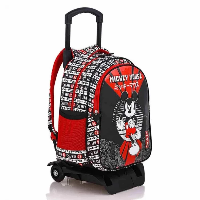 Frocx Mickey Mouse Çekçekli İlkokul Çantası