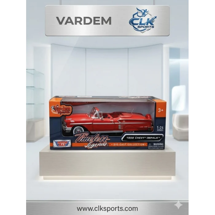 Chevrolet İmpala 1958 , Die Cast Model Araba , 1:24