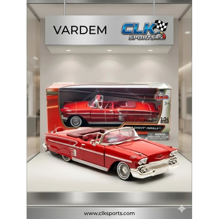 Chevrolet İmpala 1958 , Die Cast Model Araba , 1:24