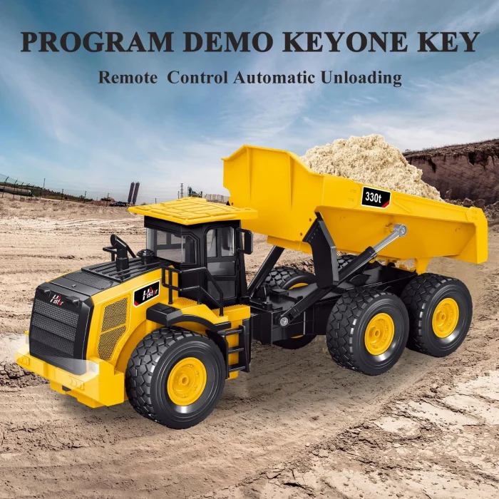 CTOYS RC Uzaktan Damperli Kamyon, 1:16 Ölçekli