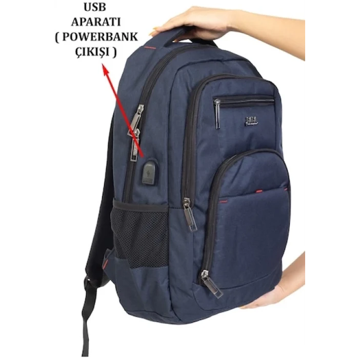 Dada Everywhere Usb Aparatlı , Macbook Laptop Sırt Çantası