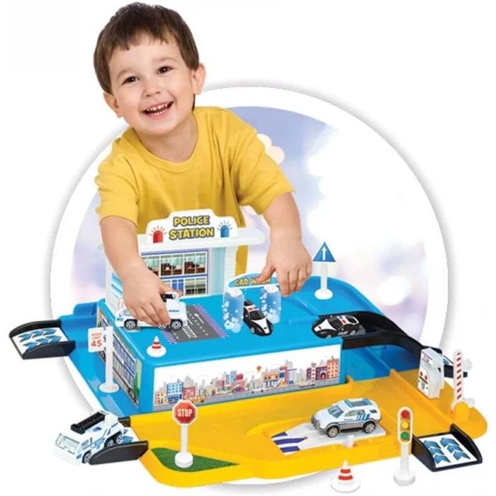 Polis İstasyonu Garaj Set