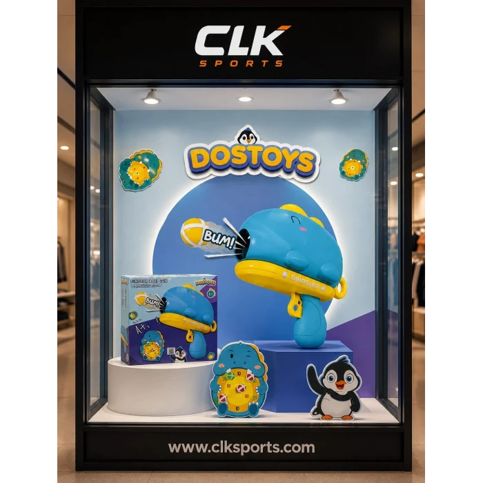 Dinozorlu Top Atan Oyuncak Silah - Ocean 1916 Dinazor Ball Gun