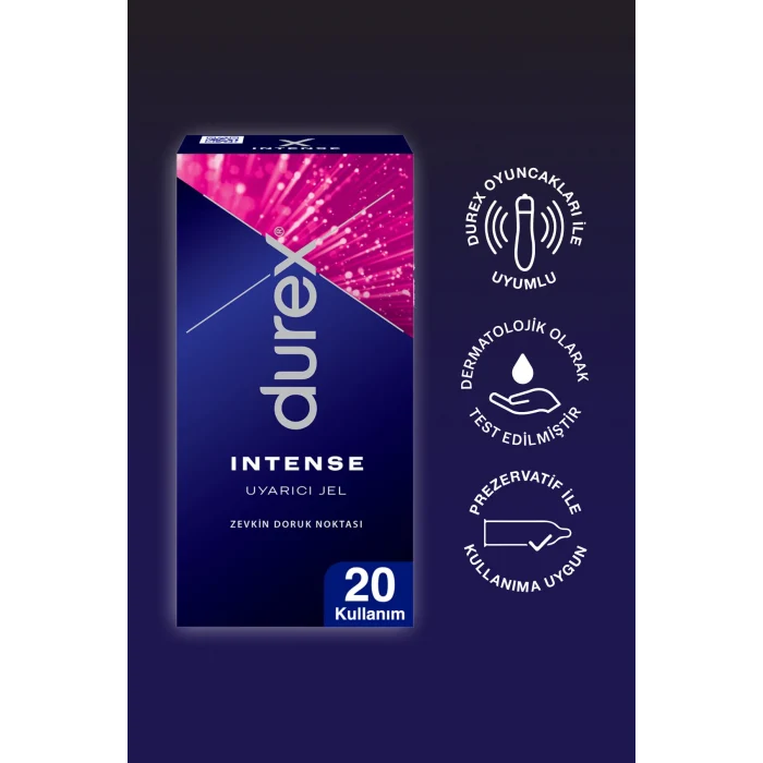 Durex Intense Uyarıcı Jel 10 ml (20 Kullanım)