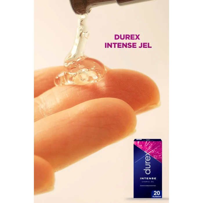Durex Intense Uyarıcı Jel 10 ml (20 Kullanım)