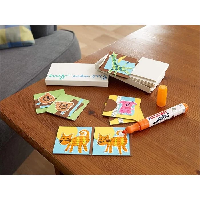 Edding 14 Funtastics Çocuk Kalın Keçeli Kalem 10lu