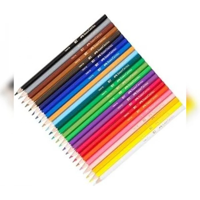 Faber Castell Metal Tüpte Boya Kalemi, 24 Renk