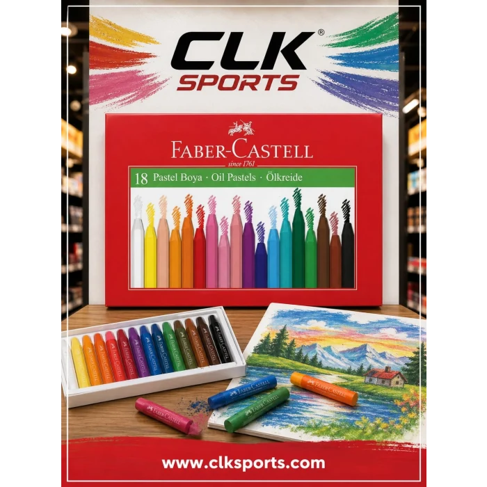 Faber Castell Pastel Boya, 18 Renk