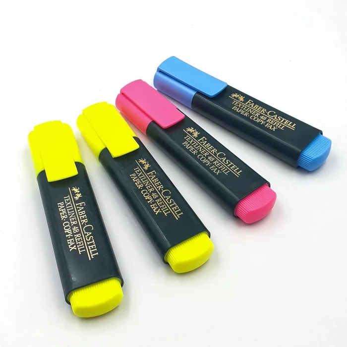 Textliner 48, 3+1 - Fosforlu Kalem 4Lü